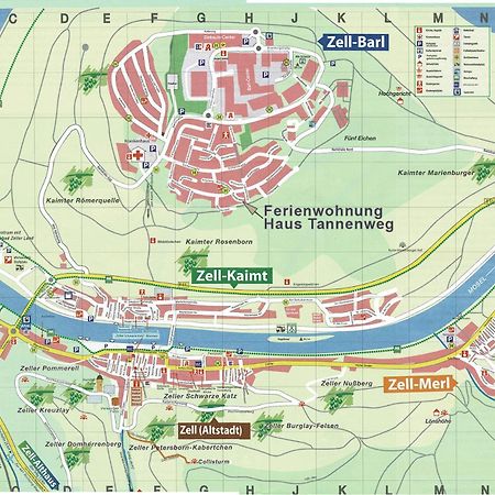 摩泽尔河畔的泽尔Haus Tannenweg公寓 外观 照片